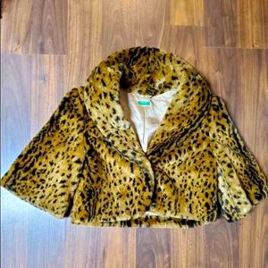 Leopard short jacket